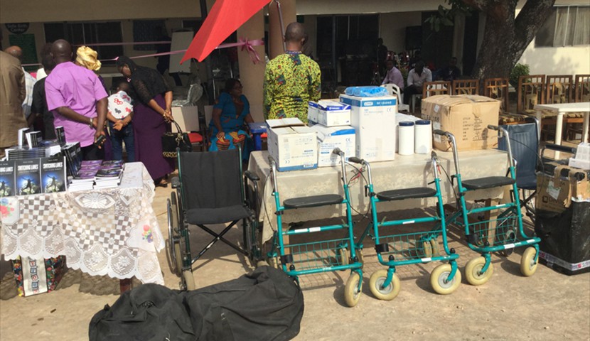 Unveiling Equipments at the Health Center